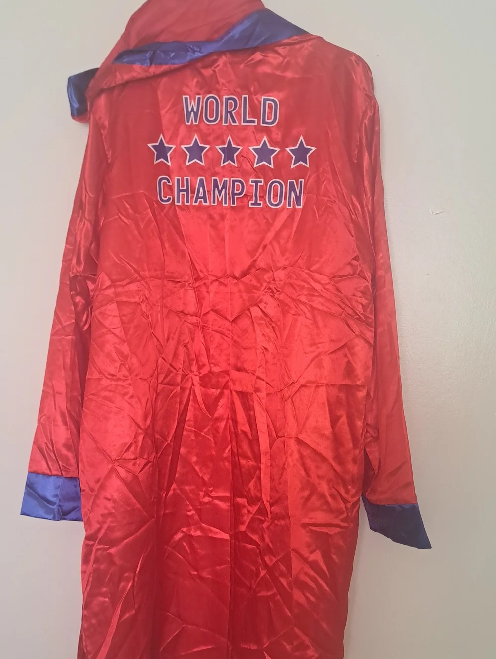Spirit Blue and Red Boxer Robe - Picture 6 of 8